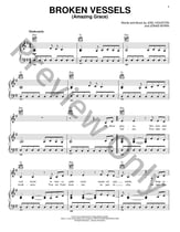 Broken Vessels piano sheet music cover